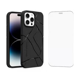 Back Market Kuori iPhone 14 Pro ja suojaava näyttö - Kierrätysmuovi -