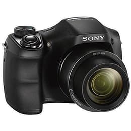 Puolijärjestelmäkamera CyberShot DSC-H100 - Musta + Sony 25-525mm f/3.1-5.8 f/3.1-5.8