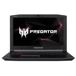 Acer Predator Helios 300 PH315-51-512B 15" Core i5 2.3 GHz - SSD 128 GB + HDD 1 TB - 16GB - NVIDIA GeForce GTX 1050 Ti AZERTY - Ranska