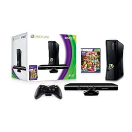 Microsoft Xbox 360 Slim - Musta