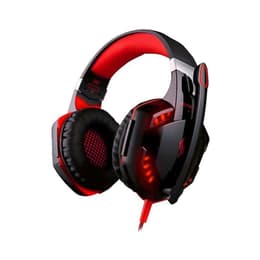 Kotion Each G2000 Kuulokkeet gaming johdollinen mikrofonilla - Punainen/Musta