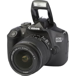 Yksisilmäinen peiliheijastus - Canon EOS 2000D Musta + Objektiivin Canon Tamron 18-200mm F/3.5-6.3