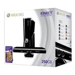 Xbox 360 Slim - HDD 250 GB - Musta