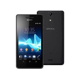 Sony Xperia V 8GB - Musta - Lukitsematon