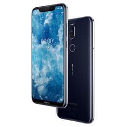 Nokia 8.1 64GB - Sininen - Lukitsematon