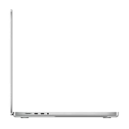 MacBook Pro 16" (2021) - Applen M1 Max ‑siru jossa on 10-ytiminen prosessori ja 32-ytiminen näytönohjain - 32GB RAM - SSD 1000GB - Tavallinen näyttö - QWERTY - Englanti