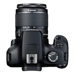Yksisilmäinen peiliheijastuskamera EOS 4000D - Musta + Canon Canon Zoom Lens EF-S 18-55 mm f/3.5-5.6 III f/3.5-5.6