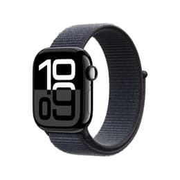 Apple Watch Series 10 (2024) GPS 46 mm - Alumiini Peilimusta- Sport loop Midnight