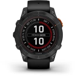 Kellot Garmin Cardio GPS fenix 7 pro solar - Musta