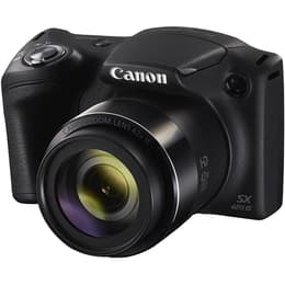 Compactcamera Canon PowerShot SX430 IS - Zwart + Lensmodel Zoom Lens 42x IS 24–1008mm f/3.5-6.6