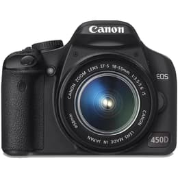 Yksisilmäinen peiliheijastuskamera EOS 450D - Musta + Canon Zoom Lens EF-S 18-55mm f/3.5-5.6 IS f/3.5-5.6 IS
