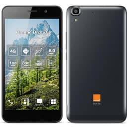 DIVE 70 8GB - Musta - Lukitsematon