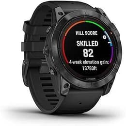 Kellot Garmin Cardio GPS FENIX 7X PRO SOLAR - Musta