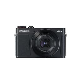 Kompaktikamera PowerShot G9 X Mark II - Musta + Canon Canon Zoom 3x IS 10.2-30.6 mm f/2-4.9 f/2-4.9