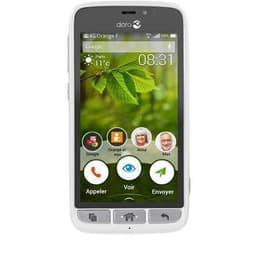 Doro 8031 8GB - Valkoinen - Lukitsematon