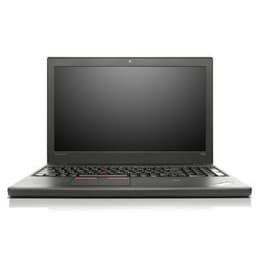 Lenovo ThinkPad T550 15" Core i5 2.2 GHz - SSD 128 GB - 8GB AZERTY - Ranska