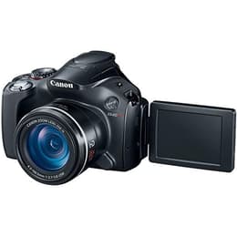 Puolijärjestelmäkamera PowerShot SX40 HS - Musta + Canon Canon Zoom Lens 24-840 mm f/2.7-5.8 f/2.7-5.8