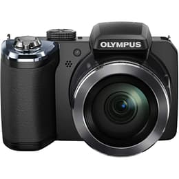 Puolijärjestelmäkamera Olympus SP-820 UZ Musta + Objektiivi Olympus Lens 40x Wide Optical Zoom 22-896 mm f/3.4-5.7