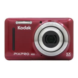 Kompaktikamera PIXPRO X53 - Punainen + Kodak Kodak PIXPRO Aspheric Zoom 28-140 mm f/3.9-6.3 f/3.9-6.3