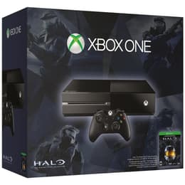 Xbox One 500GB - Musta + Halo Master Chief Collection