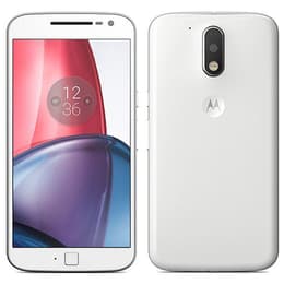 Motorola Moto G4 Plus 16GB - Valkoinen - Lukitsematon