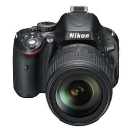 Reflex Nikon D5100 - Musta + Objektiivi Nikon 18-70mm f/3.5-4.5G IF-ED