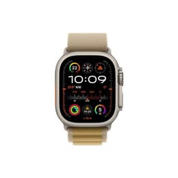 Apple Watch Ultra 2 (2023) GPS + Cellular 49 mm - Titaani Luonnontitaani