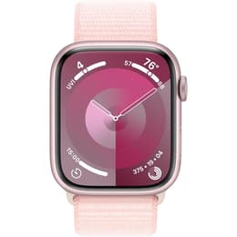 Apple Watch Series 9 (2023) GPS 41 mm - Alumiini Pinkki - Sport loop Pinkki