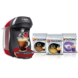 Espresso- kahvinkeitinyhdistelmäl Nespresso-yhteensopiva Bosch Tassimo Happy TAS1003 L - Punainen