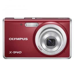Kompaktikamera Digital X-940 - Punainen + Olympus Olympus Lens 4x Wide Optical Zoom 26-105 mm f/2.6-5.9 f/2.6-5.9