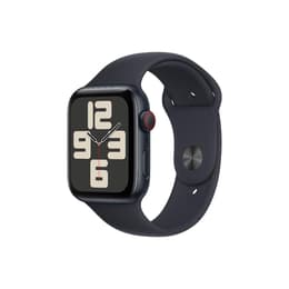 Apple Watch (Series SE) 2020 GPS + Cellular 44 mm - Alumiini Tähtiharmaa - Sport band Musta