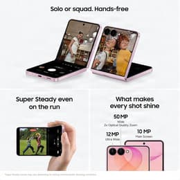 Galaxy Z Flip8 256GB - Vaaleanpunainen - Lukitsematon