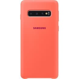 Kuori Galaxy S10 G973 - Silikoni - Ruusunpunainen