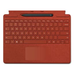 Microsoft Näppäimistö AZERTY Ranska Langaton Taustavalaistu Surface Pro X / 8 / 9 Signature Keyboard + Slim Pen