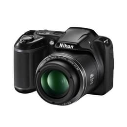 Kompaktikamera Coolpix L340 - Musta + Nikon Nikkor 28x Wide Optical Zoom ED VR 22.5-630mm f/3.1-5.9 f/3.1-5.9
