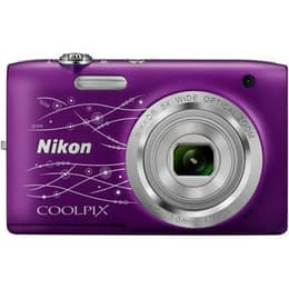 Kompaktikamera A100 - Purppura + Nikon Nikkor Wide Optical Zoom 26-130mm f/3.2-6.5 f/3.2-6.5