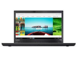 Lenovo ThinkPad T470 14" Core i5 2.6 GHz - SSD 256 GB - 8GB AZERTY - Ranska