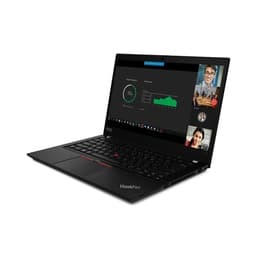 Lenovo ThinkPad T14 G1 14" Core i5 1.7 GHz - SSD 256 Gt - 16GB QWERTY - Englanti