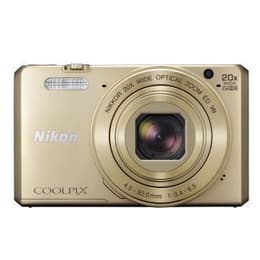 Kompaktikamera Coolpix S7000 - Kulta + Nikkor Nikkor 20x Optical Zoom 25-500 mm f/3.4-6.5 f/3.4-6.5