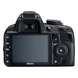 Yksisilmäinen peiliheijastuskamera D3100 - Musta + Nikon Nikon AF-S DX Nikkor 18-55 mm f/3.5-5.6G VR f/3.5-5.6G
