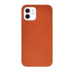 Kuori iPhone 12 mini - Muovi - Oranssi