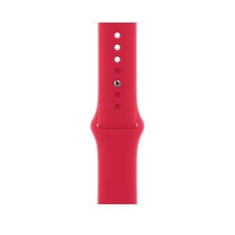 Apple Watch Series 8 (2022) GPS + Cellular 41 mm - Alumiini Punainen - Sport band Punainen