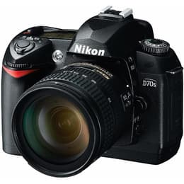 Reflex Nikon D70S - Musta + Objektiivi Nikon AF-S Nikkor DX 18-70mm f/3.5-4.5 G IF ED