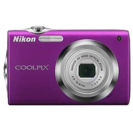 Kompaktikamera Coolpix S3000 - Purppura + Nikon Nikon Nikkor 4x Wide Optical Zoom 27-108 mm f/3.2-5.6 f/3.2-5.6