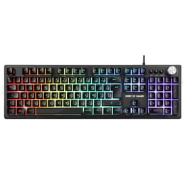 Spirit Of Gamer Näppäimistö AZERTY Ranska Taustavalaistu Pro K7