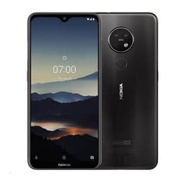 Nokia 7.2 64GB - Musta - Lukitsematon - Dual-SIM