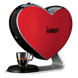 Kapseli ja espressokone Nespresso-yhteensopiva Bialetti CUORE CF 80 R 0,6000L - Punainen/Musta