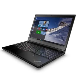 Lenovo ThinkPad P50 15" Core i7 2.7 GHz - SSD 256 GB - 32GB QWERTY - Englanti