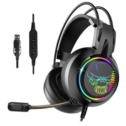 Spirit Of Gamer Elite H10 RGB Kuulokkeet melunvaimennus gaming kiinteä mikrofonilla - Musta