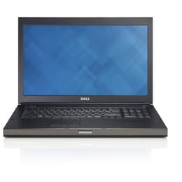 Dell Precision M6800 17" Core i7 2.7 GHz - SSD 128 GB + HDD 320 GB - 8GB QWERTY - Englanti